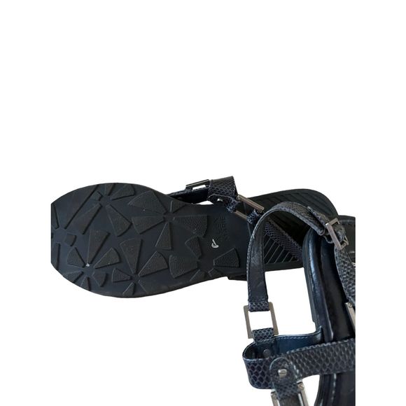 Navy Sandals - Picture 1 of 3